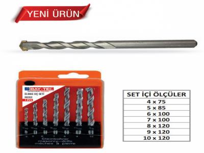 BAYTEC ELMAS UÇ SET 7PARÇA