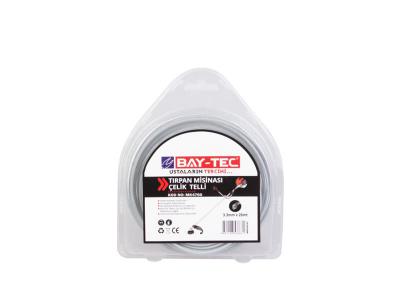 BAYTEC TIRPAN MİSİNASI ÇELİK TELLİ 3,3*26 MT