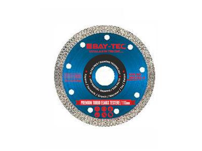 BAYTEC PREMIUM TURBO ELMAS TESTERE 115 MM (12 Adet)