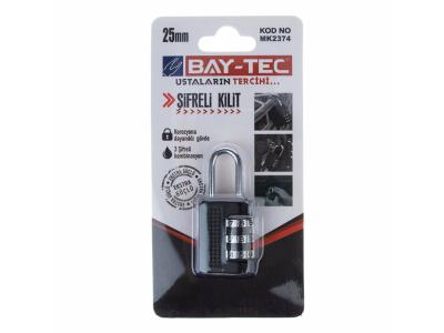 BAYTEC ŞİFRELİ KİLİT 25 MM (12)