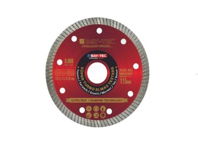 BAYTEC SUPER TURBO ELMAS TESTERE(İNCE)115 MM (12 Adet)