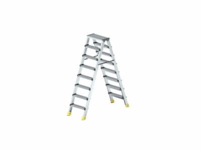 ALİMİNYUM ÇİFT ÇIKIŞ MERDİVEN 8+8