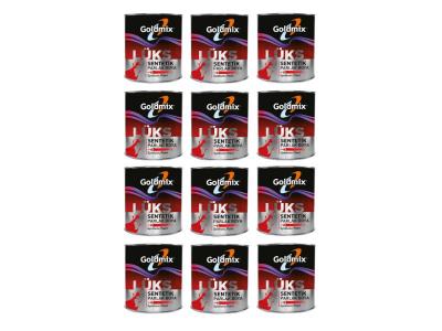GOLDMIX SENTETIK BOYA 1/2 ANTRASİT GRİ(12)