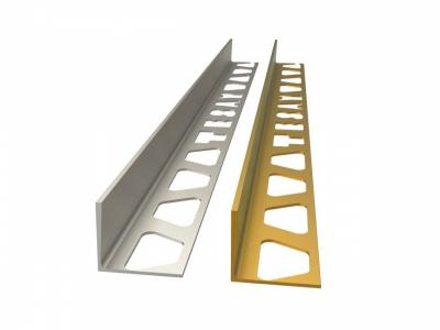 KARE BİTİM PROFİLİ KROM İNOKS 0,40 MM 2,44 MT 10 MM