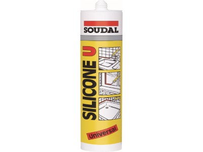 SOUDAL SILIKON BEYAZ 280 GR (30 Adet)