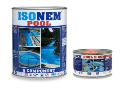 ISONEM POOL A+B KOMP.4,5 KG MAVİ(HAVUZ BOYASI)